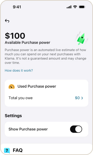 Klarna app: milestones and rewards